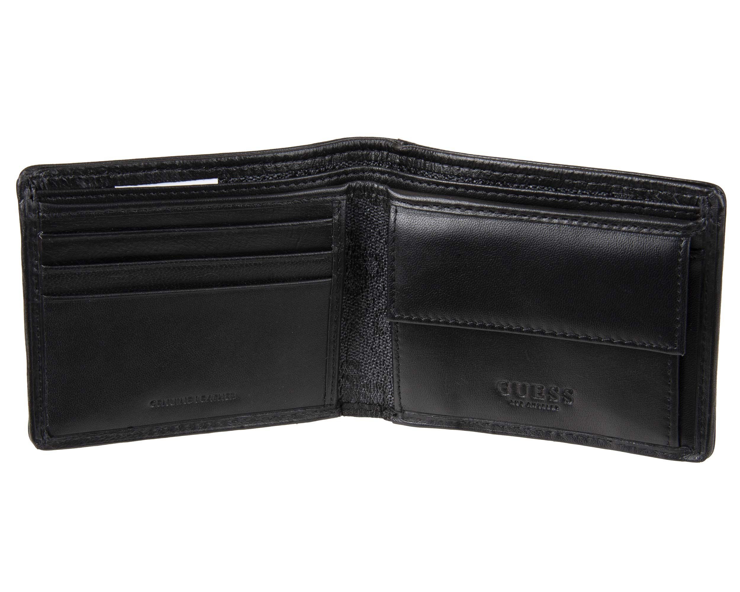 Foto 4 pulgar | Billetera Guess de Piel Negro para Hombre - Venta Internacional