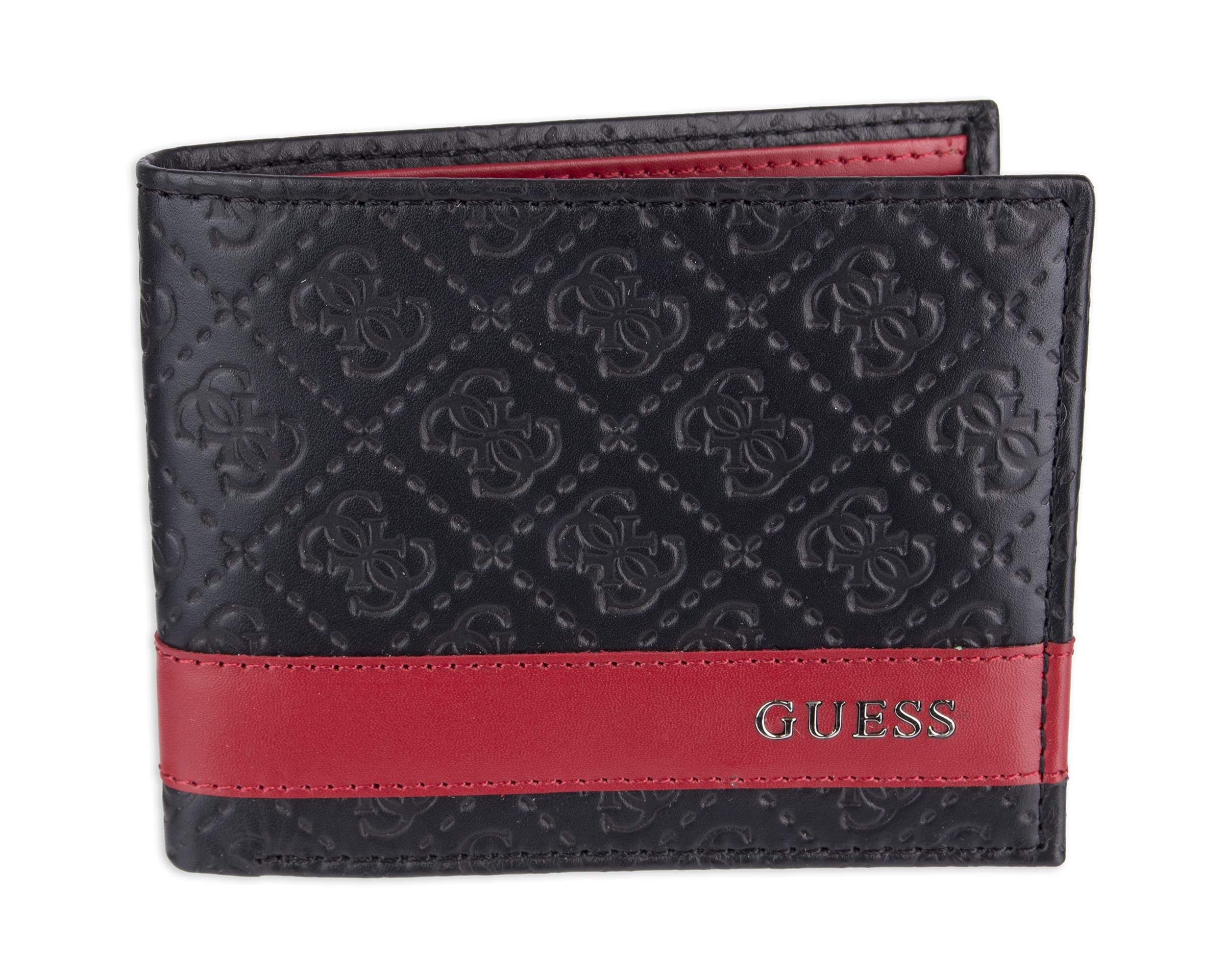 Foto 2 pulgar | Cartera Guess Leather Slim Bifold Para Hombre - Venta Internacional