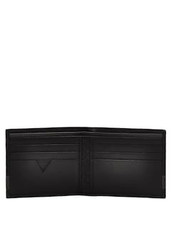 Foto 2 | Wallet Guess G Quattro Para Hombre Piel Pliegue Delgado Negro - Venta Internacional