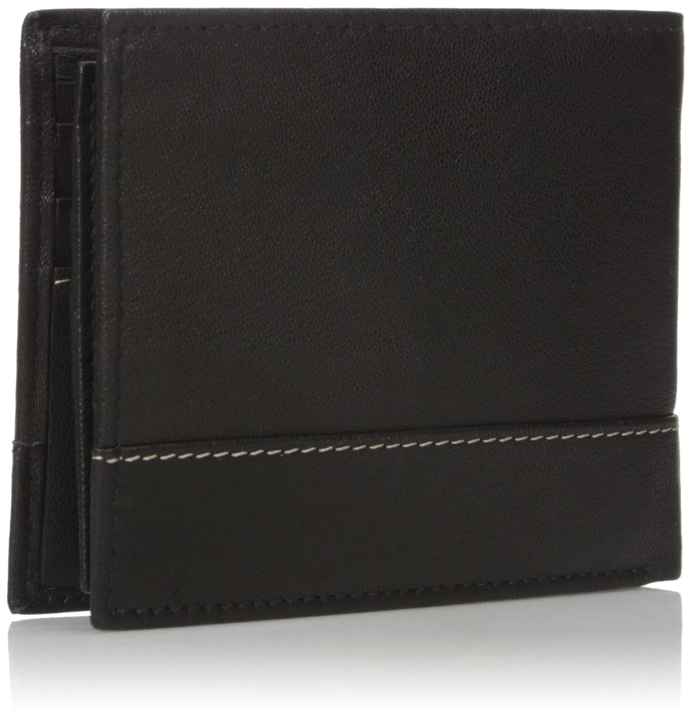 Foto 3 pulgar | Funda de Piel Wallet Guess Negro para Hombre - Venta Internacional