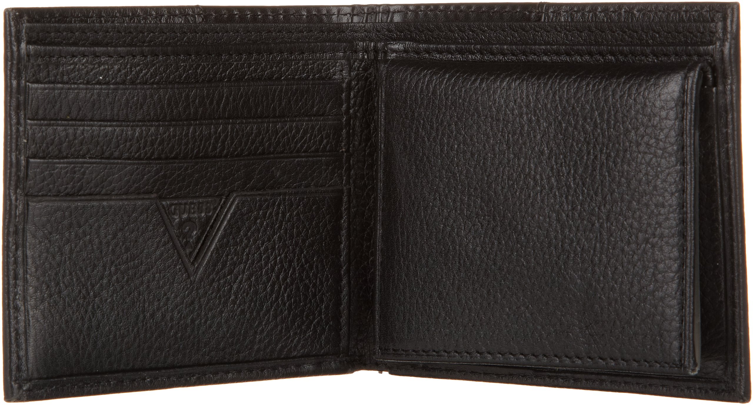 Foto 4 | Billetera Passcase Guess De Piel Para Hombre Negra Con Bloqueo Rfid - Venta Internacional