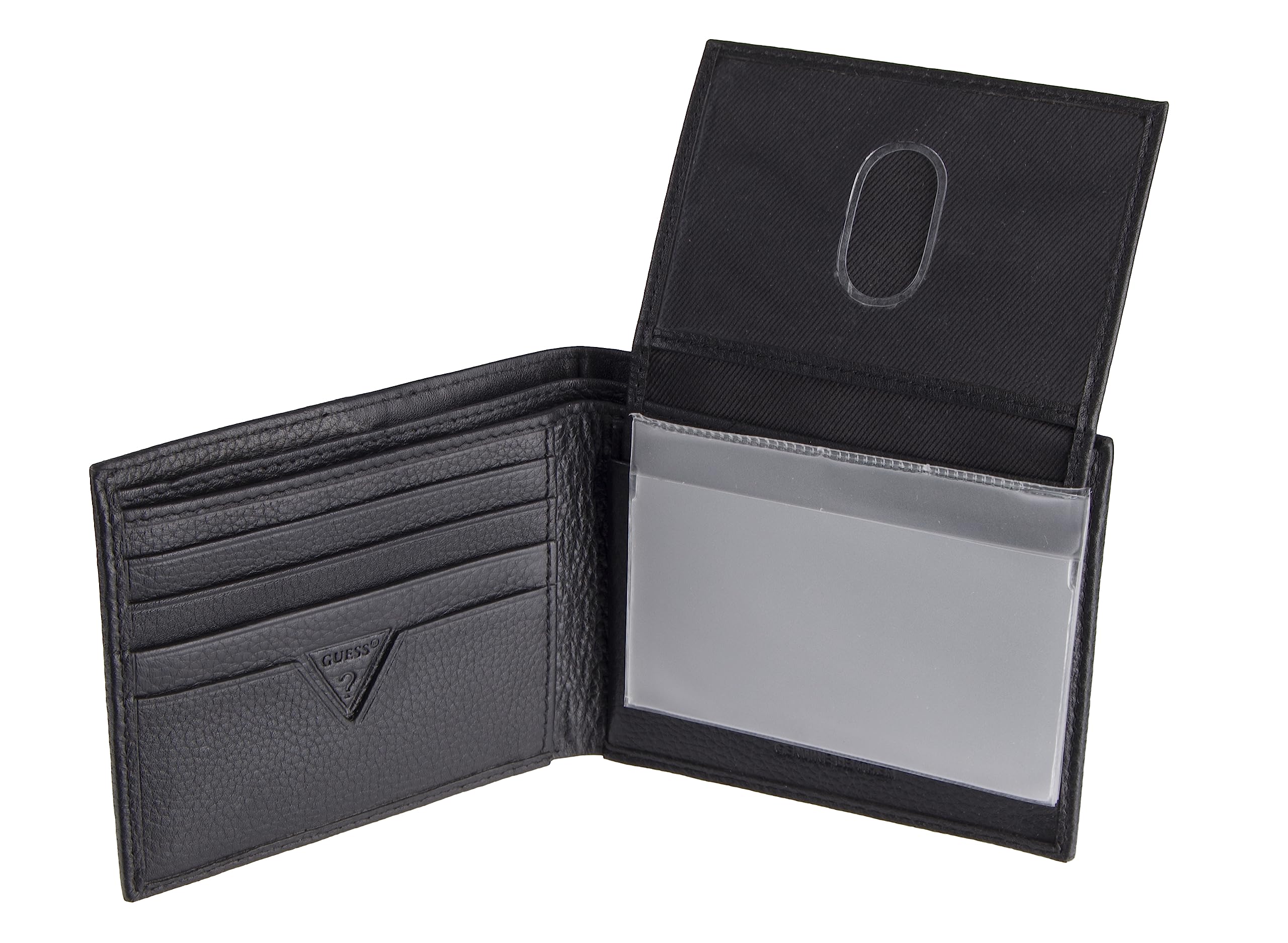 Foto 6 pulgar | Billetera Passcase Guess De Piel Para Hombre Negra Con Bloqueo Rfid - Venta Internacional