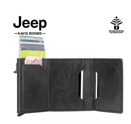 Foto 4 pulgar | Cartera Jeep para Hombre