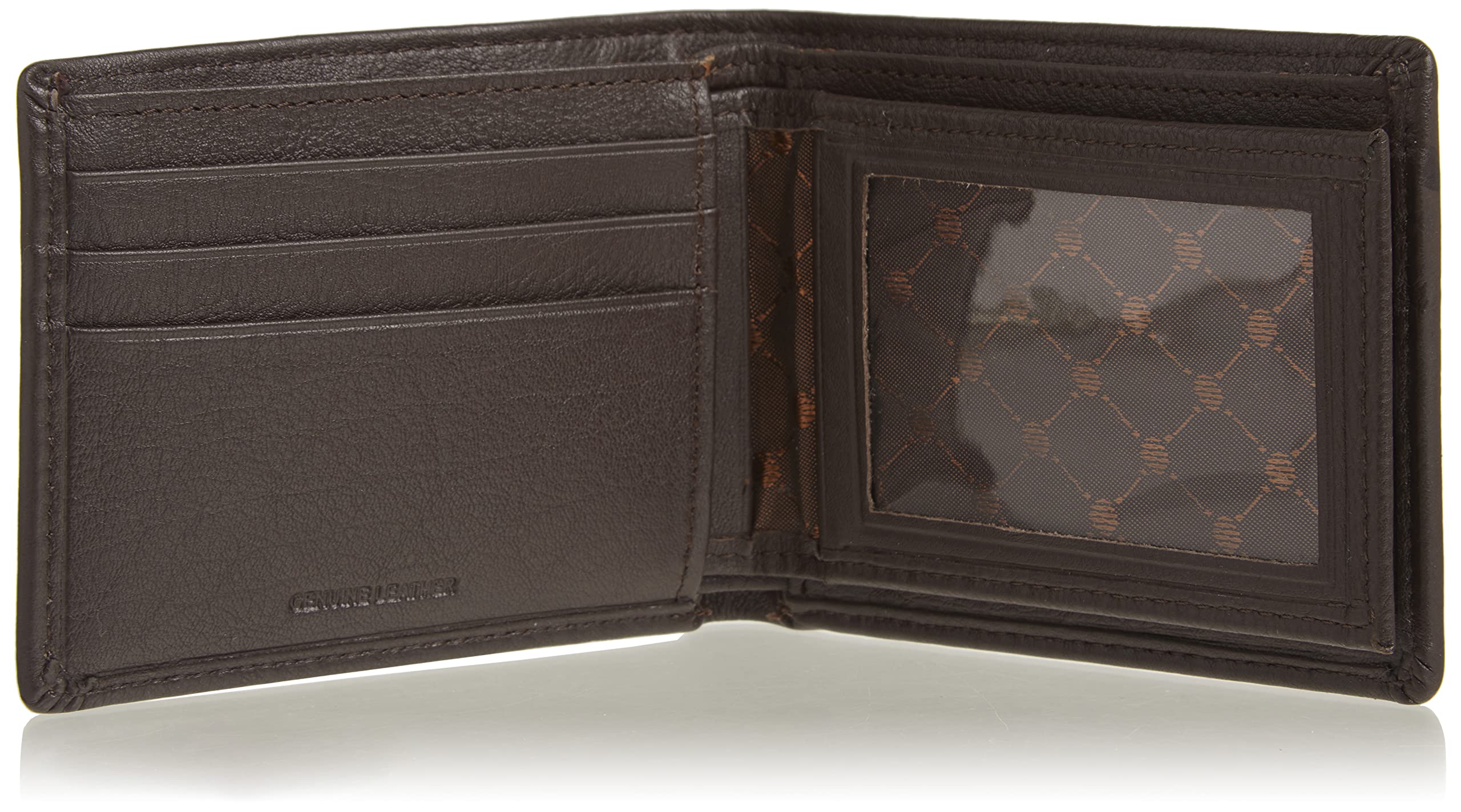 Foto 5 pulgar | Cartera Perry Ellis Portfolio Park Avenue de Cuero Marrón para Hombre - Venta Internacional