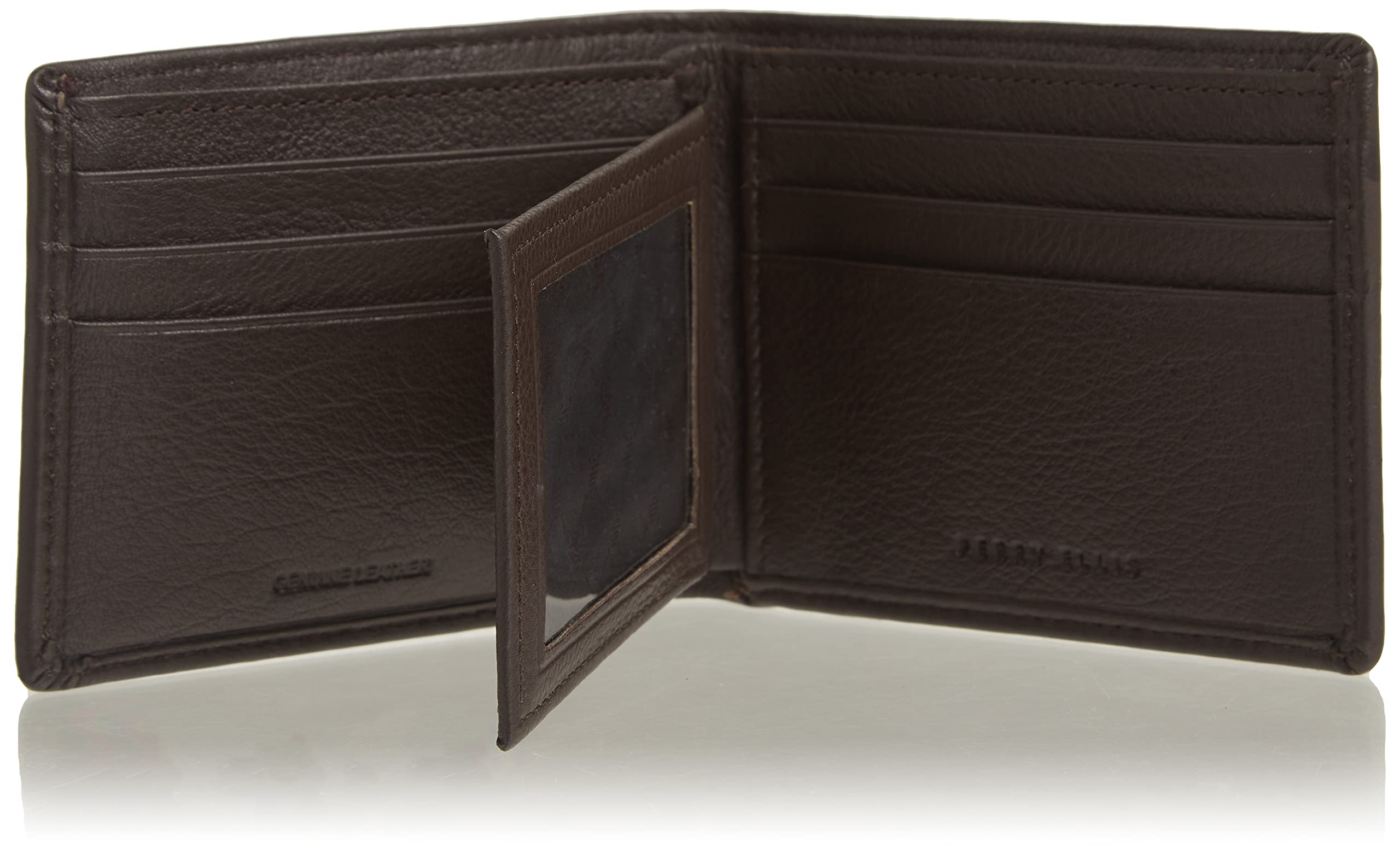 Foto 6 pulgar | Cartera Perry Ellis Portfolio Park Avenue de Cuero Marrón para Hombre - Venta Internacional