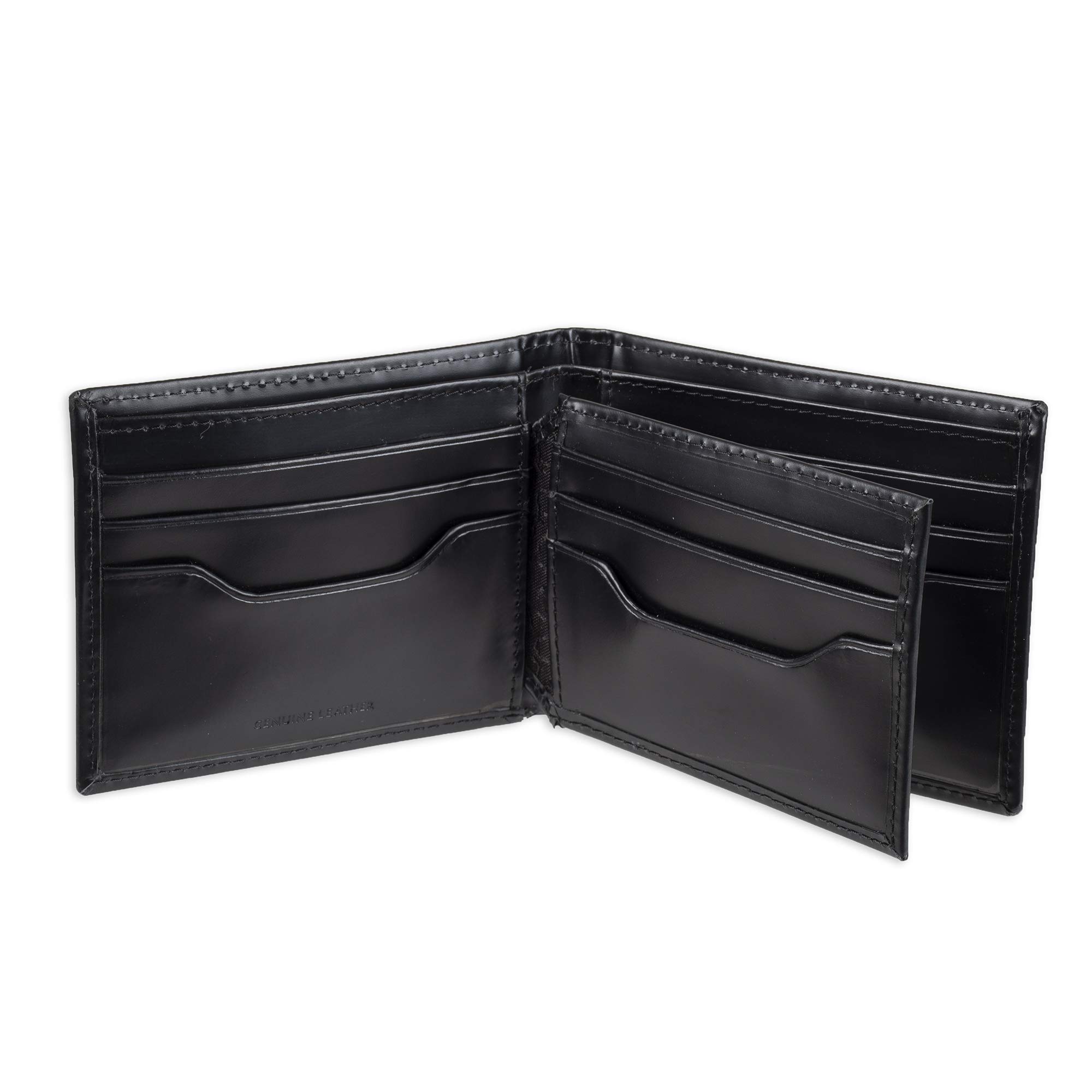 Foto 5 | Set de Tarjeteros Minimalistas Calvin Klein Negra de Piel - Venta Internacional