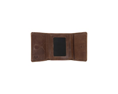Foto 2 | Cartera De Piel Para Hombre Tendensi Modelo Western