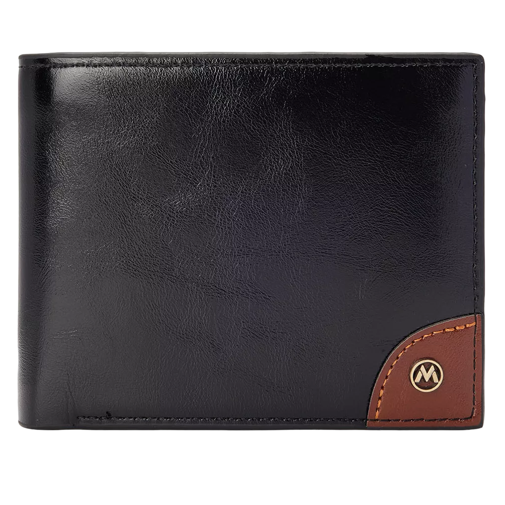 Foto 2 pulgar | Cartera Mandu Negra con Gran Capacidad y Protección Rfid para Hombre