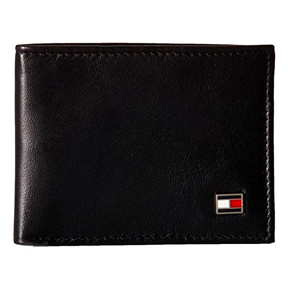 Foto 1 | Cartera Tommy Hilfiger De Piel Plegable Con Tecnología Rfid Para Hombre - Venta Internacional.