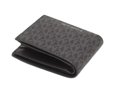 Foto 3 | Cartera Con Tarjetero Michael Kors Cooper Logo 36u9lcrf6b Negra