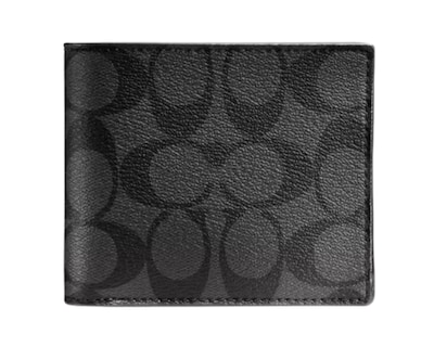 Foto 1 | Cartera Coach 3 En 1 Signature Canvas CW380 Color Negro
