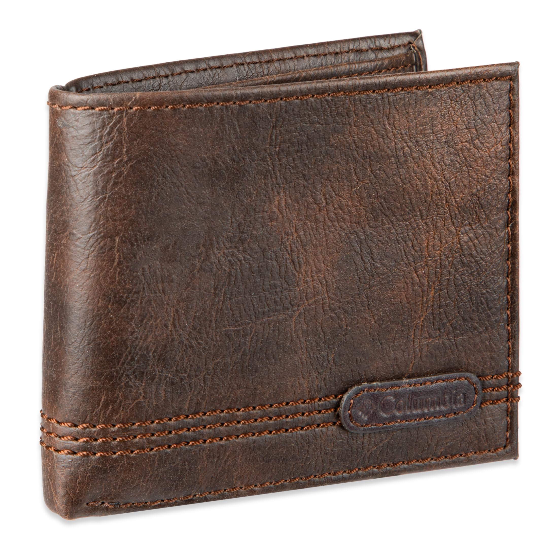 Foto 2 | Wallet Columbia Para Hombre, Piel, Capacidad Extra, Pliegue Delgado - Venta Internacional.