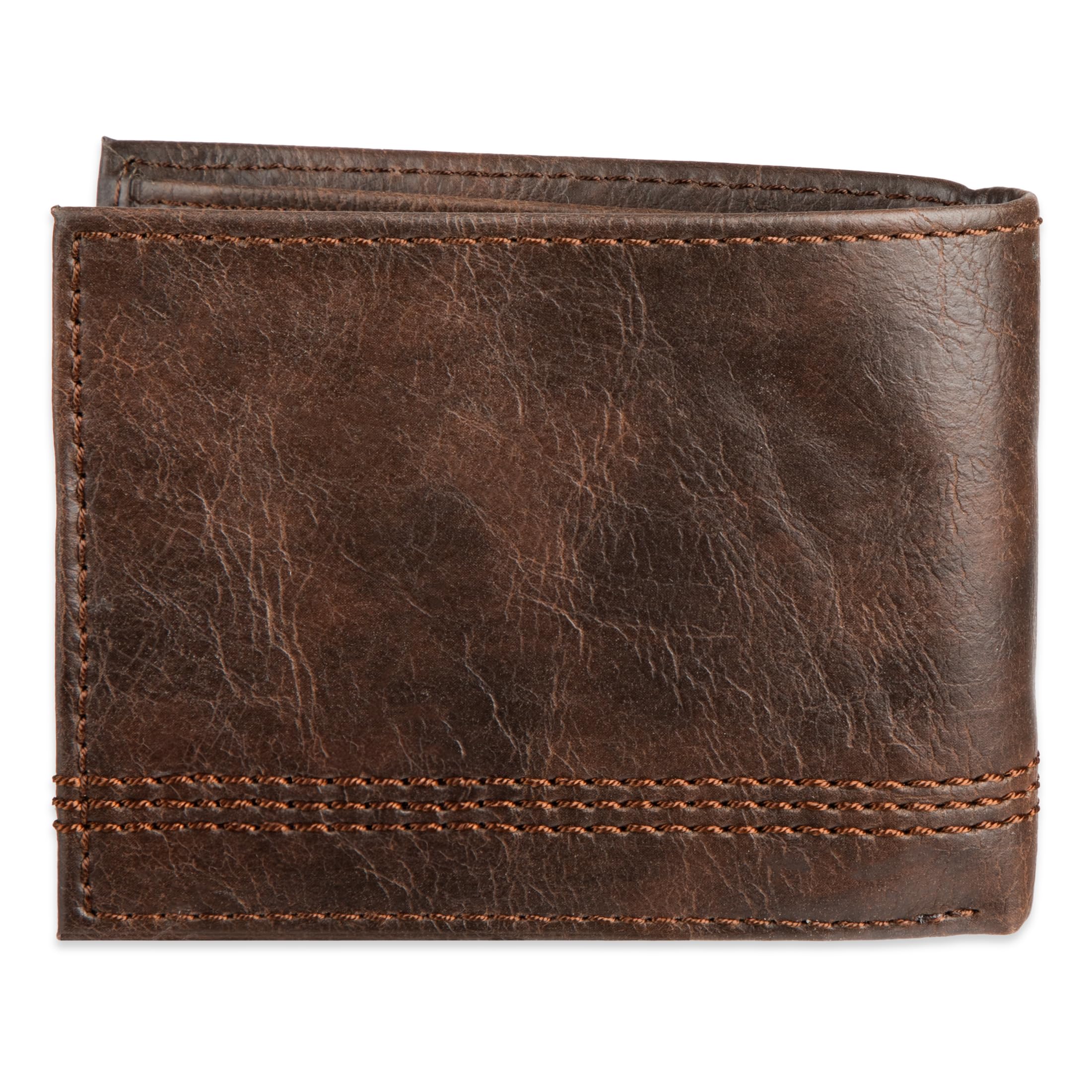 Foto 3 | Wallet Columbia Para Hombre, Piel, Capacidad Extra, Pliegue Delgado - Venta Internacional.