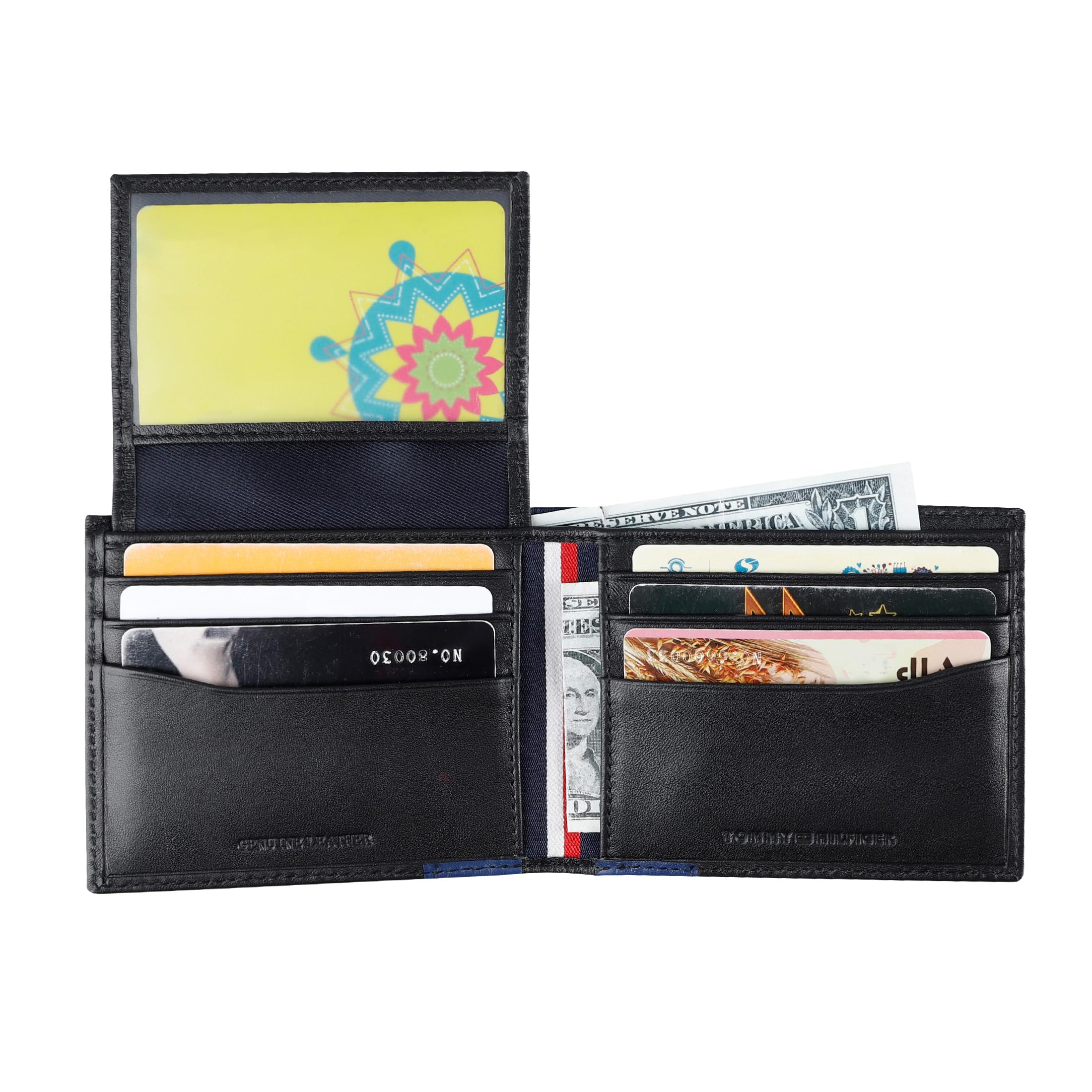Foto 7 pulgar | Funda Rfid Bicolor Wallet Tommy Hilfiger Para Hombre - Venta Internacional.