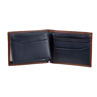 Foto 2 | Cartera Tommy Hilfiger De Piel Auténtica Con Bloqueo Rfid Para Hombre - Venta Internacional.