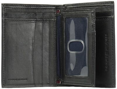 Foto 5 | Billetera Tommy Hilfiger Con Tres Pliegues, Elegante Y Delgada, Para Hombre, Color Negro - Venta Internacional.