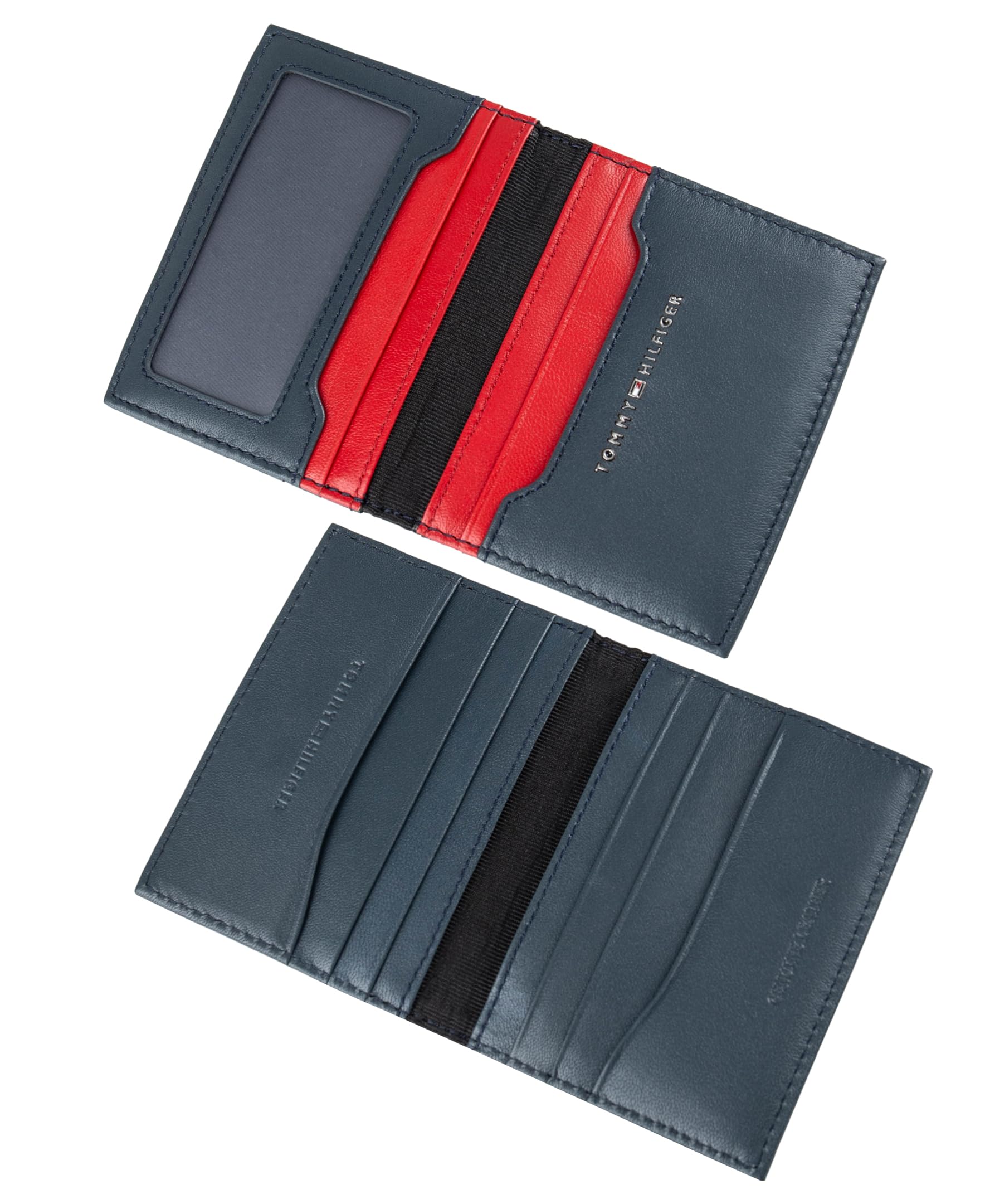 Foto 7 pulgar | Cartera Tommy Hilfiger Rfid Compacta Reversible Para Hombre - Venta Internacional.