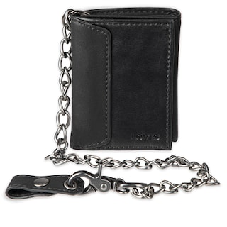 Foto 1 | Billetera Triple Levi's, Elegante Y Delgada, Con Ventana De Identificación Negra Para Hombre - Venta Internacional.
