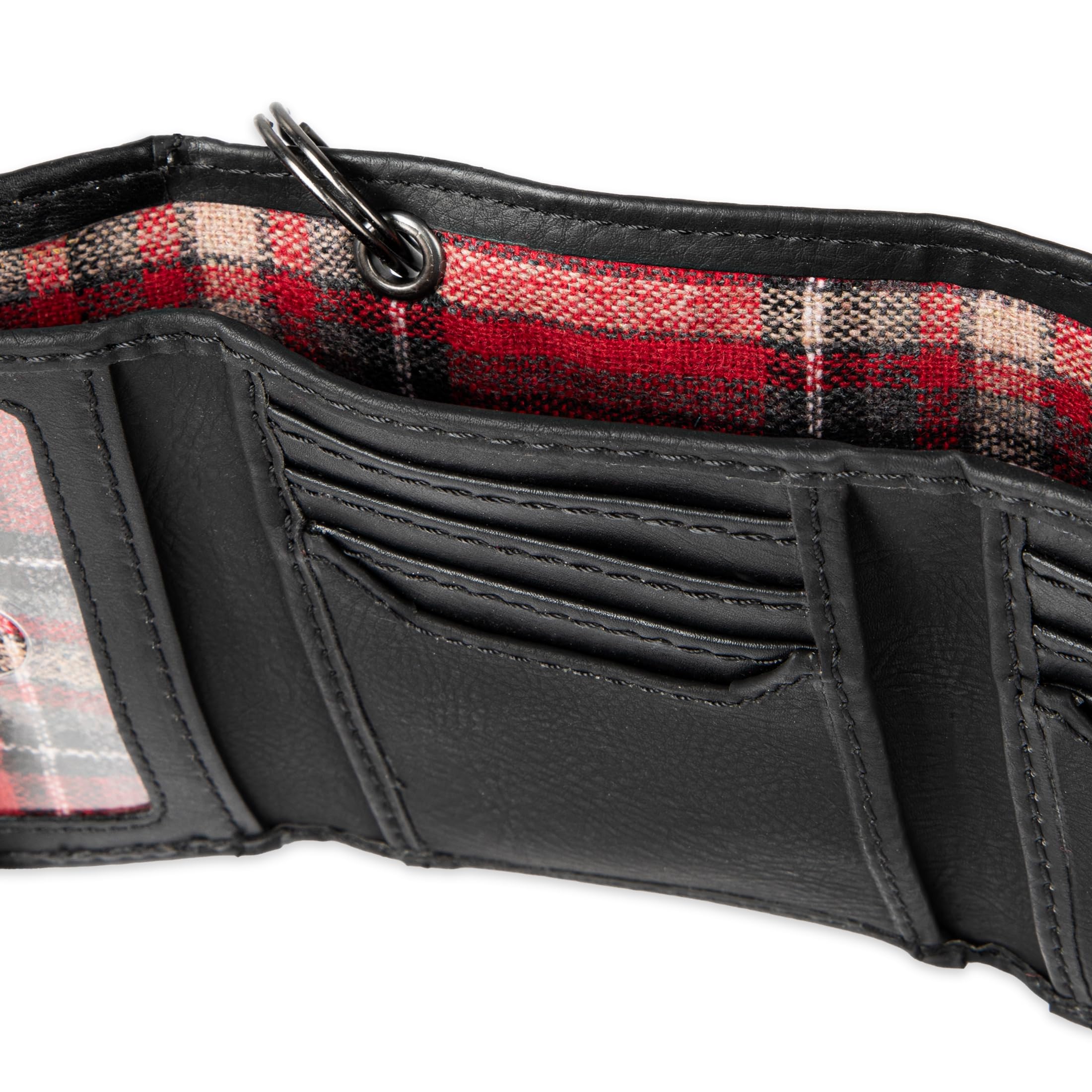 Foto 5 | Billetera Triple Levi's, Elegante Y Delgada, Con Ventana De Identificación Negra Para Hombre - Venta Internacional.