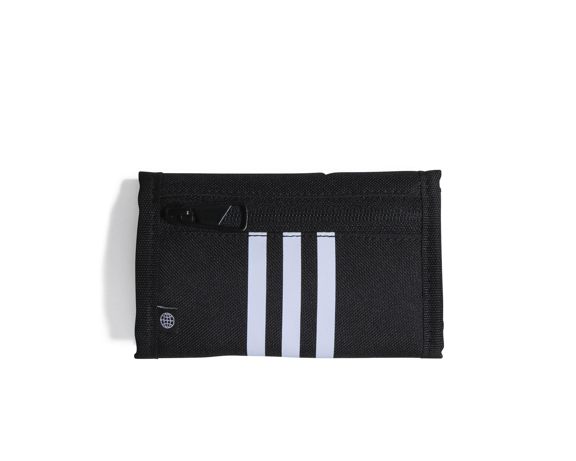 Foto 3 pulgar | Cartera Adidas Negro/blanca, 13 Cm X 8,5 Cm, Poliéster Reciclado - Venta Internacional.