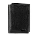 Cartera Triple Levi's Sleek And Slim Para Hombre, Negra - Venta Internacional.