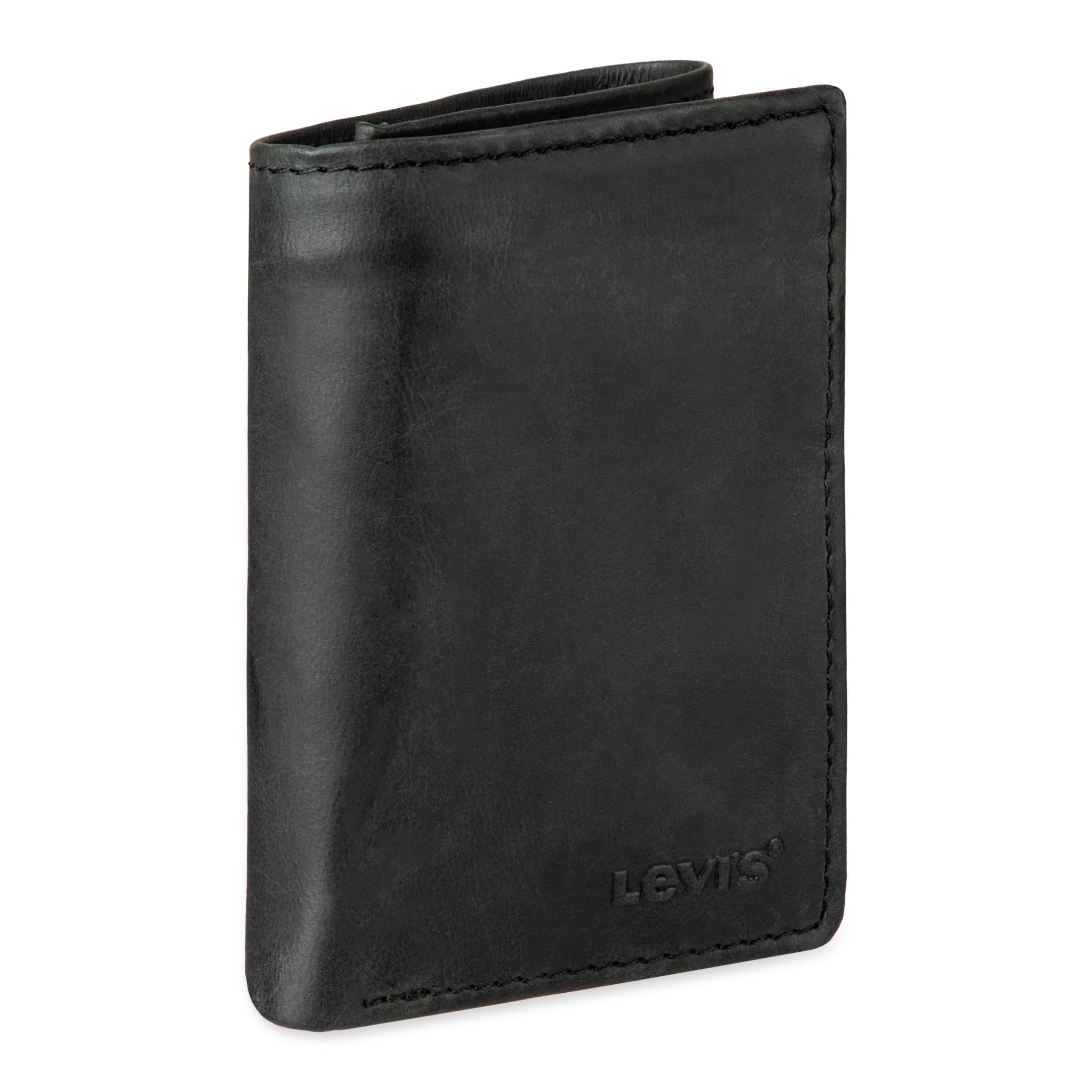 Foto 2 | Billetera Levi's Trifold Para Hombre Con Ventana De Identificación Y Tarjetero - Venta Internacional.