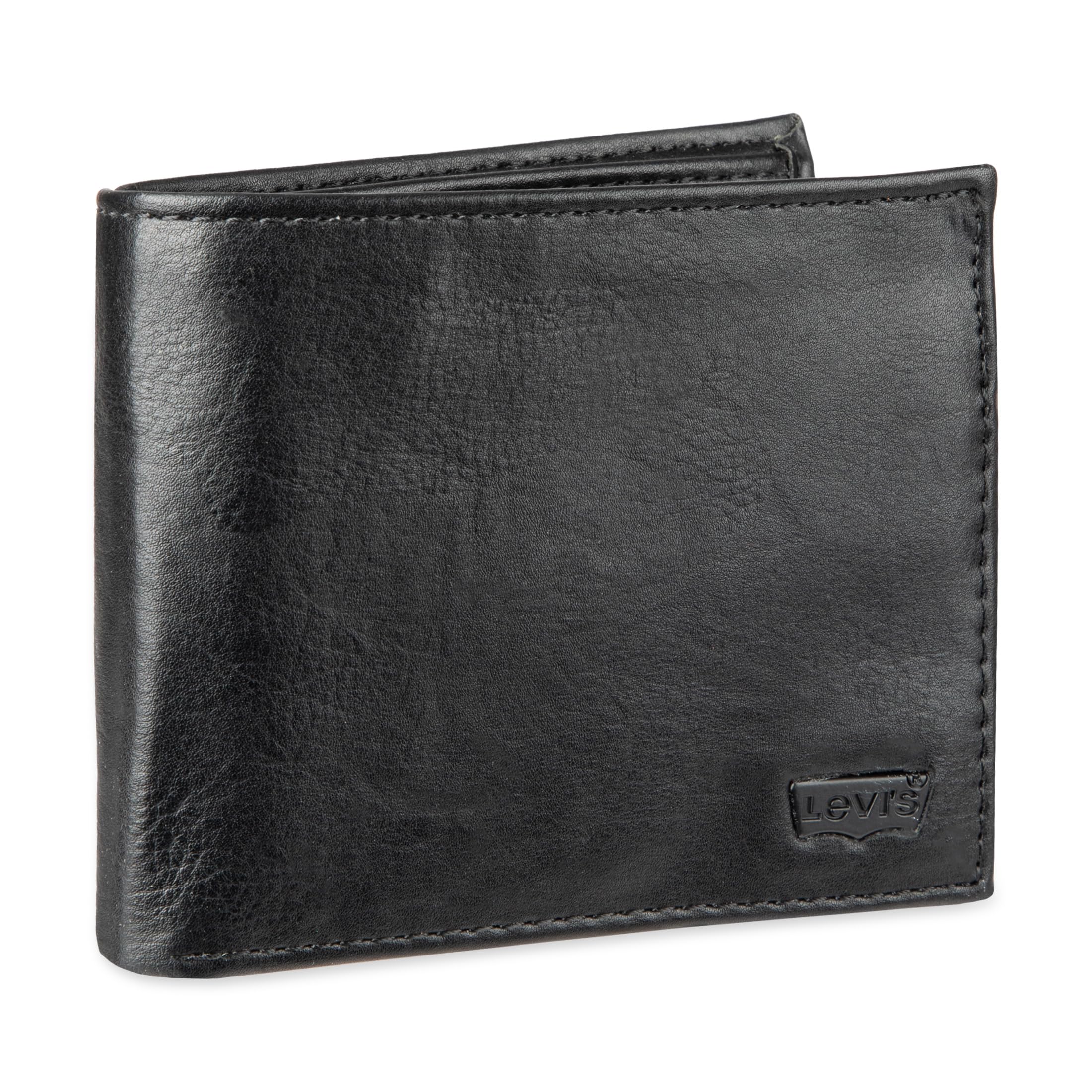 Foto 3 pulgar | Cartera Levi's Extra Capacity Slimfold Para Hombre, Color Negro Antracita - Venta Internacional.