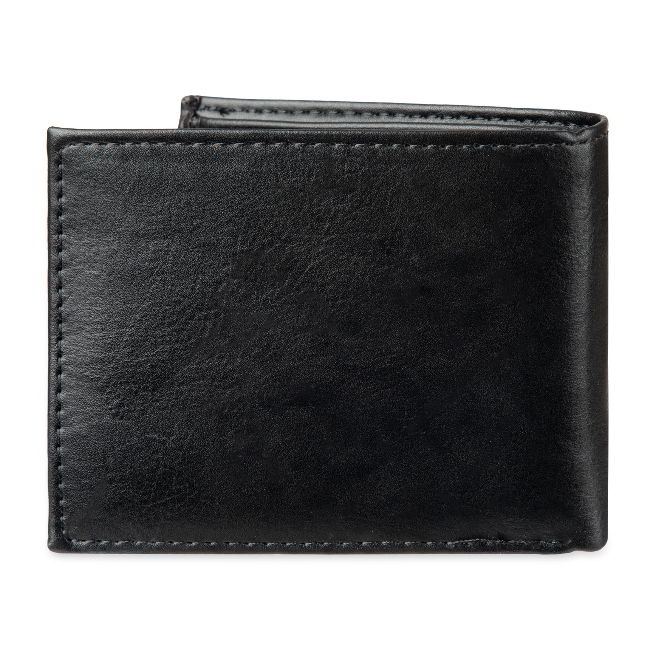 Foto 4 pulgar | Cartera Levi's Extra Capacity Slimfold Para Hombre, Color Negro Antracita - Venta Internacional.