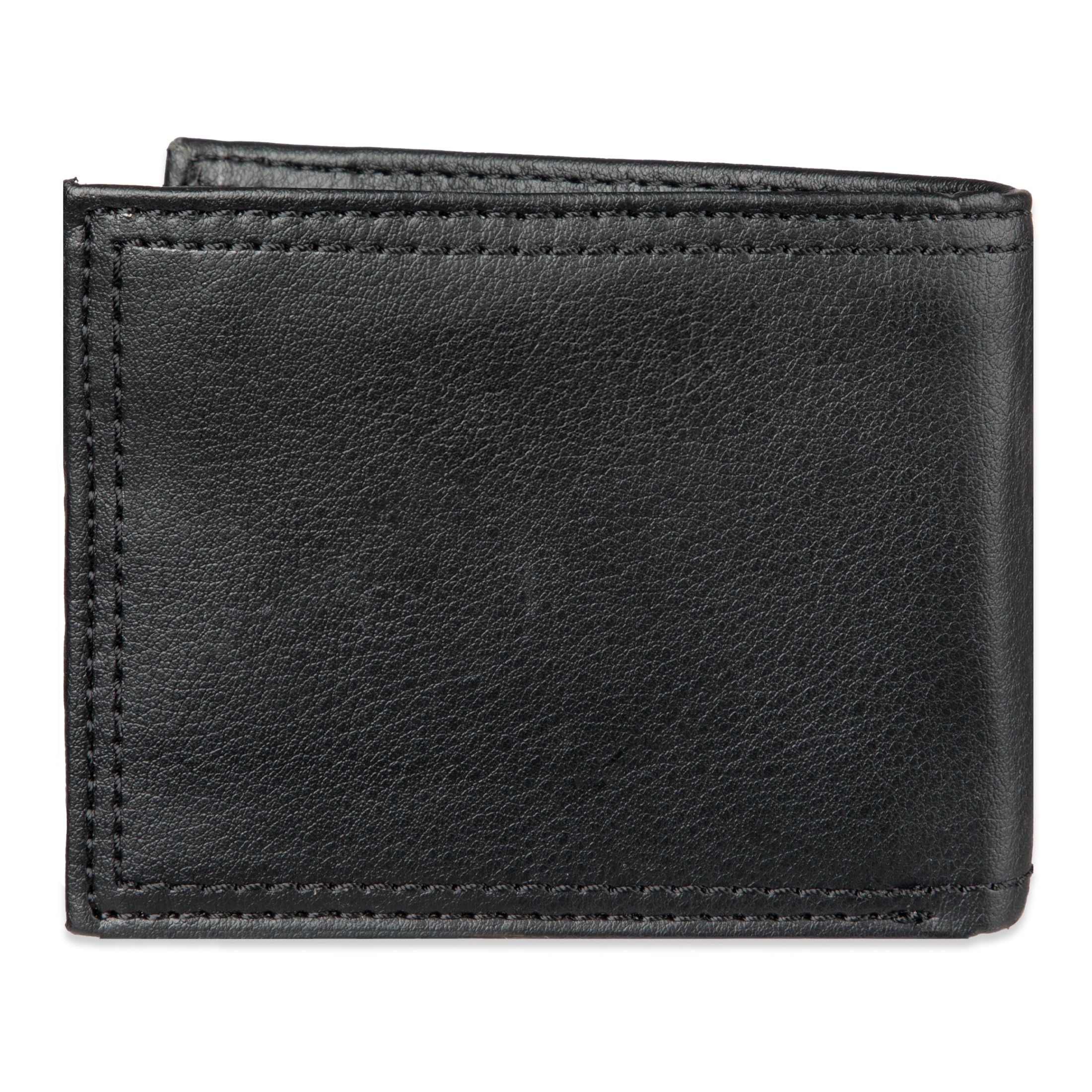 Foto 4 pulgar | Cartera Levi's Traveler Rfid De Piel Negra Para Hombre - Venta Internacional.