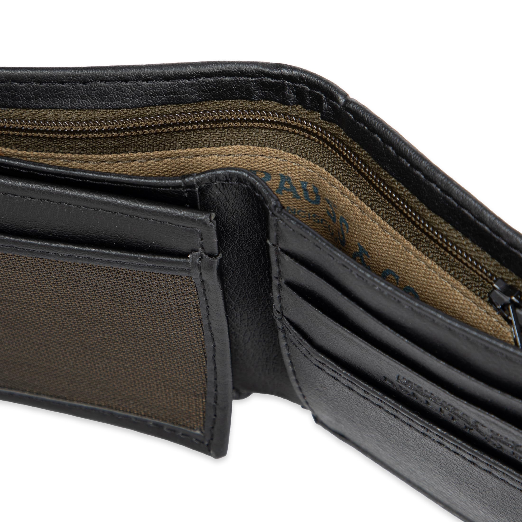 Foto 5 | Cartera Levi's Traveler Rfid De Piel Negra Para Hombre - Venta Internacional.