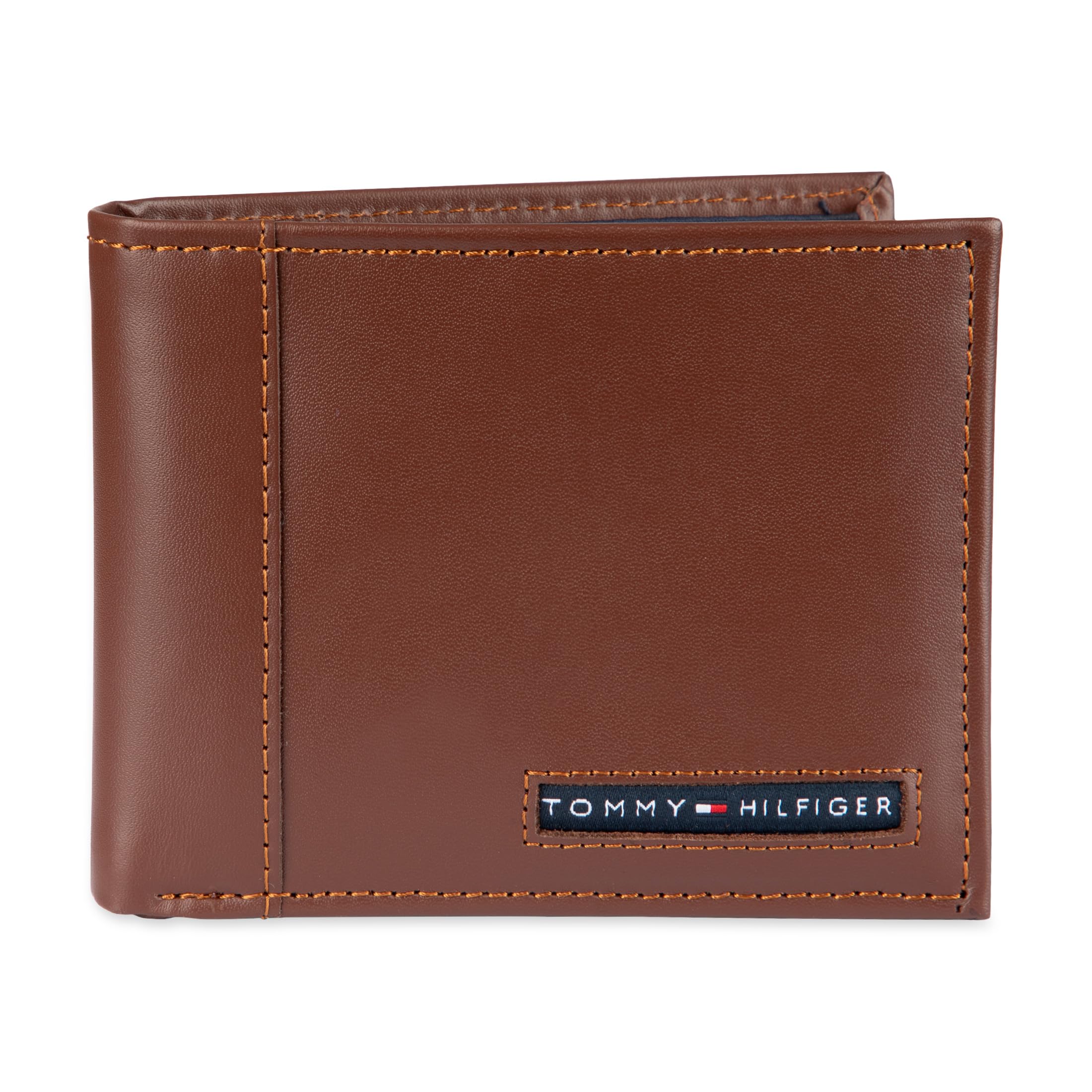 Foto 1 | Cartera Tommy Hilfiger de Piel Plegable con 6 Bolsillos para Tarjetas - Venta Internacional