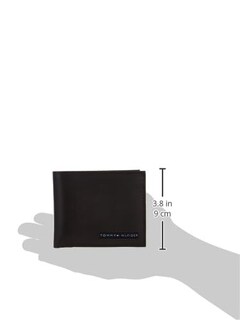 Foto 3 | Cartera Tommy Hilfiger Plegable de Cuero Marrón para Hombre - Venta Internacional
