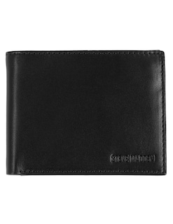 Foto 1 | Cartera Steve Madden De Piel Con Capacidad Extra Para Hombre, Color Negro - Venta Internacional.
