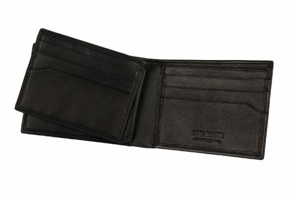 Foto 6 pulgar | Cartera Steve Madden De Piel Con Capacidad Extra Para Hombre, Color Negro - Venta Internacional.