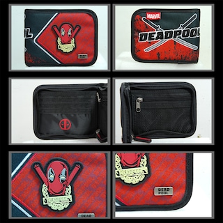 Foto 2 | Cartera Deadpool Dp303a Color Rojo