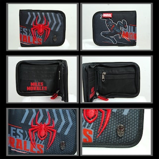 Foto 2 | Cartera Spider-man Miles Morales Sm303a Color Negro