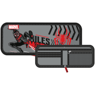 Foto 1 | Cartera Spider-man Miles Morales Sm303b Color Gris