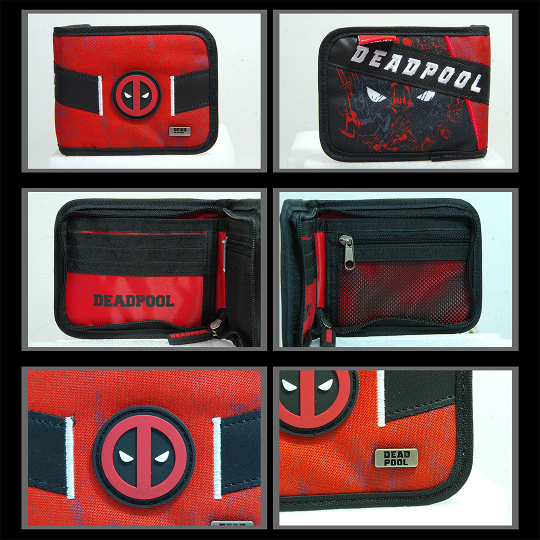 Foto 2 | Cartera Deadpool DP304A Rojo