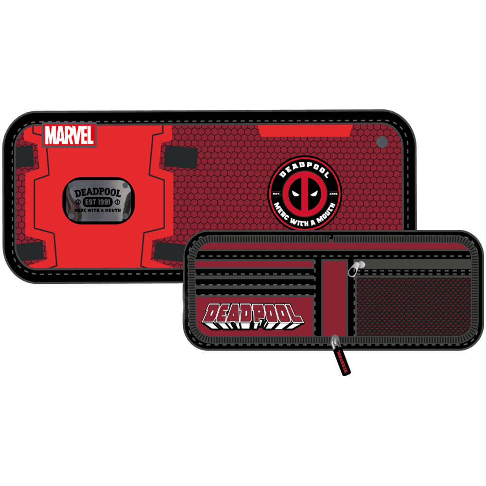 Foto 2 pulgar | Cartera Deadpool DP302B Vino