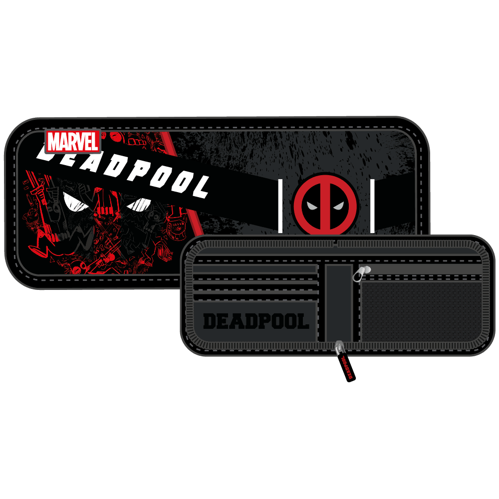 Cartera Deadpool DP304B Negro