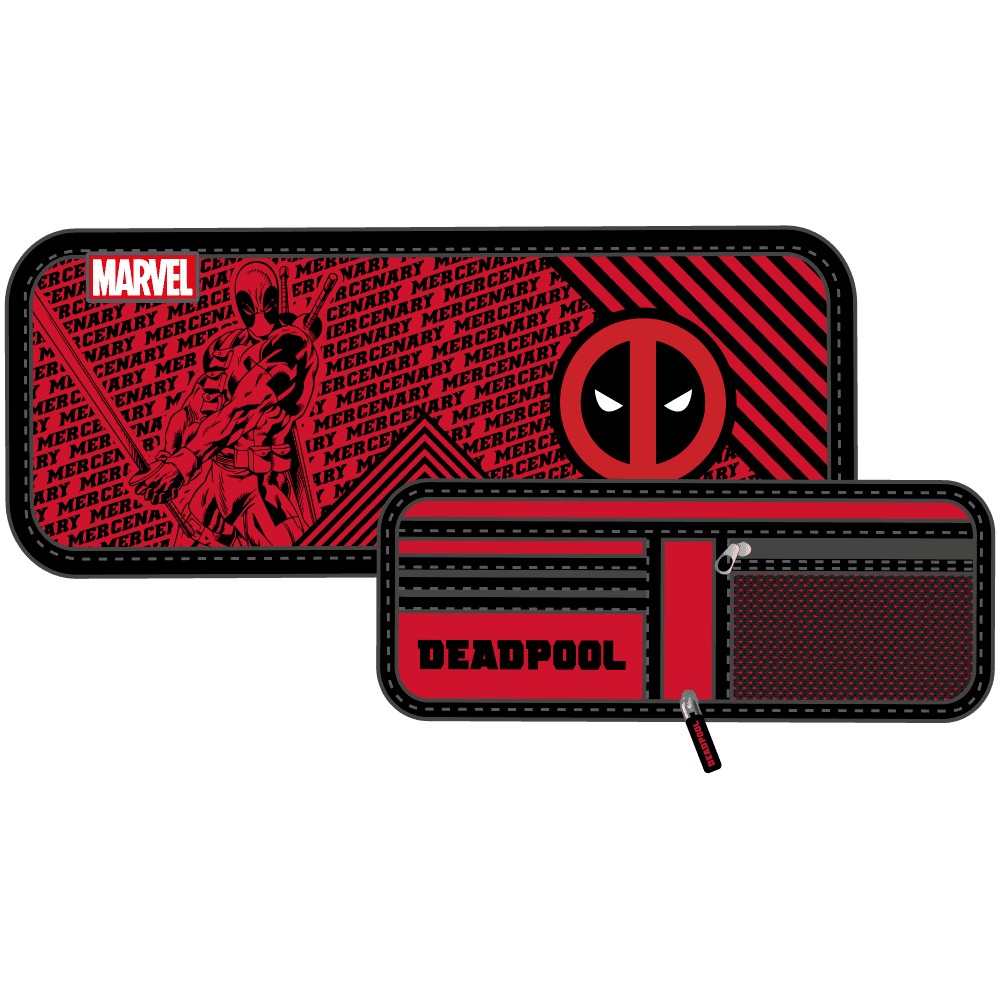 Cartera Deadpool DP301C Roja