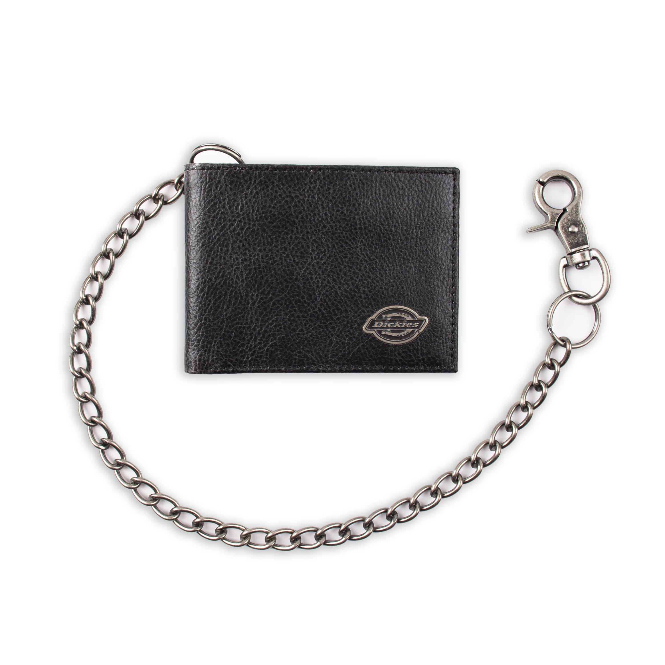 Cartera Plegable Dickies High Security Con Ventana De Identificación Negra - Venta Internacional.