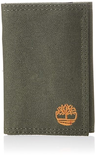 Foto 1 | Billetera Timberland Trifold De Nailon Para Hombre, Color Verde Oliva - Venta Internacional.