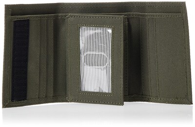 Foto 4 | Billetera Timberland Trifold De Nailon Para Hombre, Color Verde Oliva - Venta Internacional.