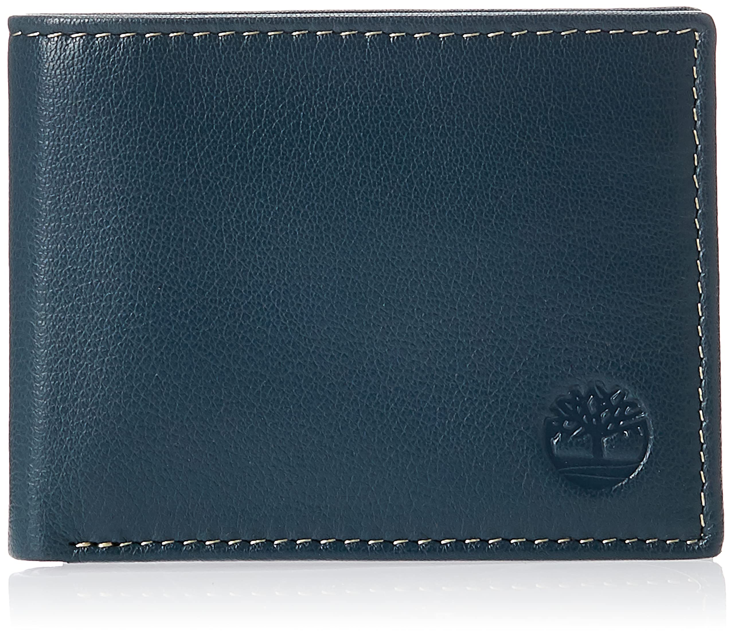 Foto 2 pulgar | Cartera Timberland Blix Slimfold De Piel Azul Marino Para Hombre - Venta Internacional.