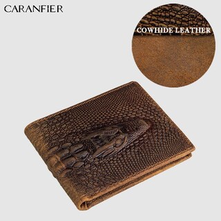 Foto 2 | Billetera Caranfier De Piel Genuina De Vacuno Plegable Para Hombre - Venta Internacional.