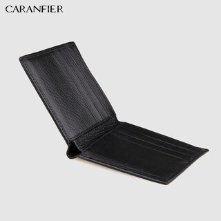 Foto 3 | Billetera Caranfier De Piel Genuina De Vacuno Plegable Para Hombre - Venta Internacional.