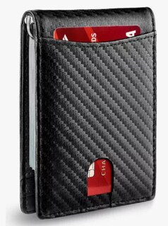 Foto 3 | Cartera Xtellar Minimalista De Hombre Con Protección Rfid Color Negro