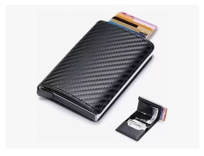 Foto 1 | Cartera Emergente Con Bloqueo Rfid Para Hombre (negro) Xtellar