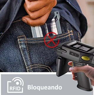 Foto 3 | Cartera Rfid Tarjetero Xtellar Color Plateado